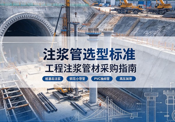 泸水注浆管选型标准